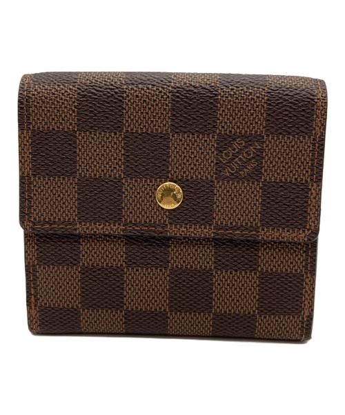 LOUIS VUITTON（ルイ ヴィトン）LOUIS VUITTON (ルイ ヴィトン) ポルトフォイユ・エリーズ ブラウンの古着・服飾アイテム