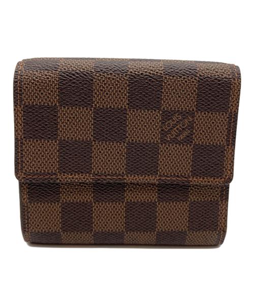 LOUIS VUITTON（ルイ ヴィトン）LOUIS VUITTON (ルイ ヴィトン) ポルトフォイユ・エリーズ ブラウンの古着・服飾アイテム
