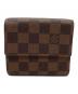 LOUIS VUITTON (ルイ ヴィトン) ポルトフォイユ・エリーズ ブラウン：15000円