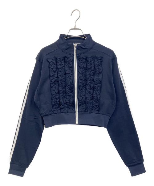jouetie（ジュエティ）jouetie (ジュエティ) フリルトラックジャケット ネイビー サイズ:M 未使用品の古着・服飾アイテム
