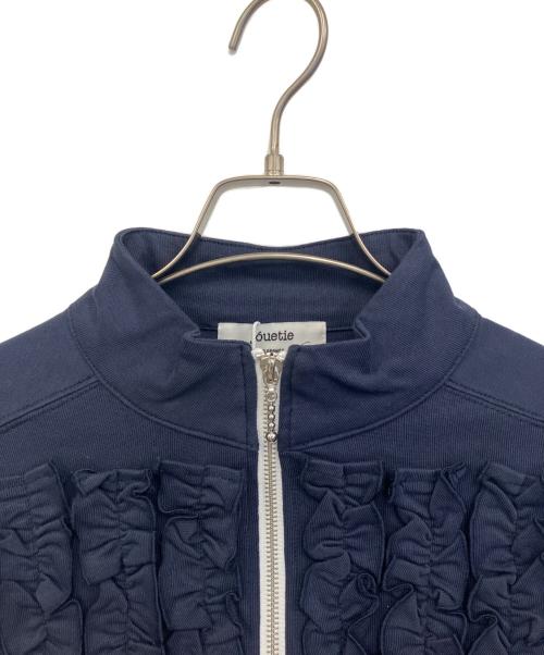 jouetie（ジュエティ）jouetie (ジュエティ) フリルトラックジャケット ネイビー サイズ:M 未使用品の古着・服飾アイテム