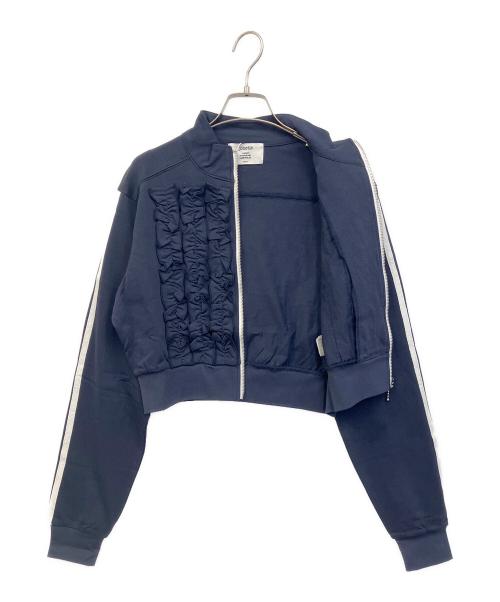 jouetie（ジュエティ）jouetie (ジュエティ) フリルトラックジャケット ネイビー サイズ:M 未使用品の古着・服飾アイテム