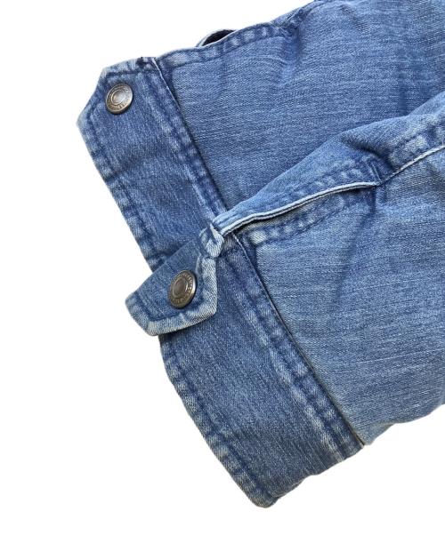 RATTLE TRAP（ラトルトラップ）RATTLE TRAP (ラトルトラップ) ストレッチデニム M-65 ダウンジャケット インディゴ サイズ:Sの古着・服飾アイテム