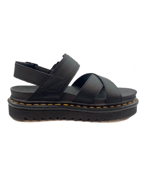 Dr.Martens（ドクターマーチン）Dr.Martens (ドクターマーチン) LEATHER VOSS 2 SANDAL ブラック サイズ:US7 未使用品の古着・服飾アイテム