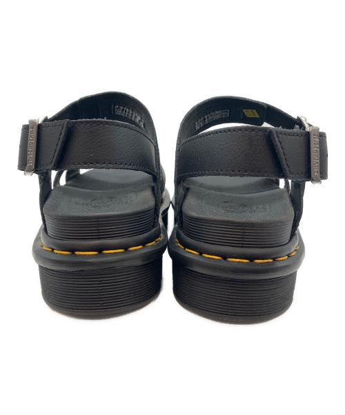 Dr.Martens（ドクターマーチン）Dr.Martens (ドクターマーチン) LEATHER VOSS 2 SANDAL ブラック サイズ:US7 未使用品の古着・服飾アイテム