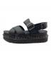 Dr.Martens (ドクターマーチン) LEATHER VOSS 2 SANDAL ブラック サイズ:US7 未使用品：6000円