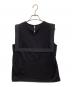 JILL STUART (ジルスチュアート) ノースリーブブラウス ブラック サイズ:FR 未使用品：6000円