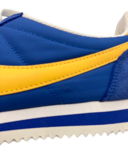 NIKE（ナイキ）NIKE (ナイキ) NIKE CLASSIC CORTEZ NYLON イエロー×ブルー サイズ:27.5cmの古着・服飾アイテム