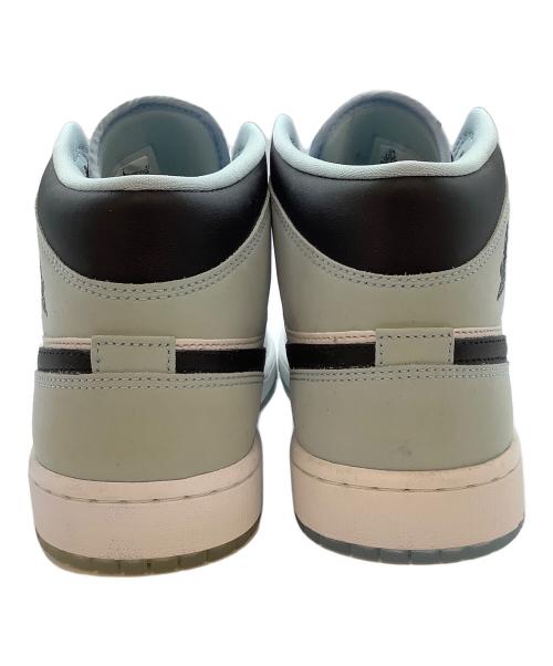 NIKE（ナイキ）NIKE (ナイキ)  AIR JORDAN 1 MID SE ブルー×ホワイト サイズ:US10.5の古着・服飾アイテム