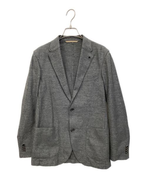 AOURE（アウール）AOURE (アウール)  MALPENSA FIRSTCLASS セットアップジャケット グレー サイズ:Sの古着・服飾アイテム