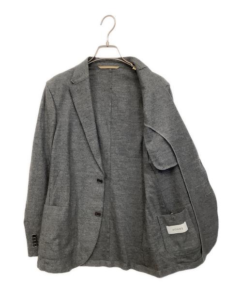 AOURE（アウール）AOURE (アウール)  MALPENSA FIRSTCLASS セットアップジャケット グレー サイズ:Sの古着・服飾アイテム