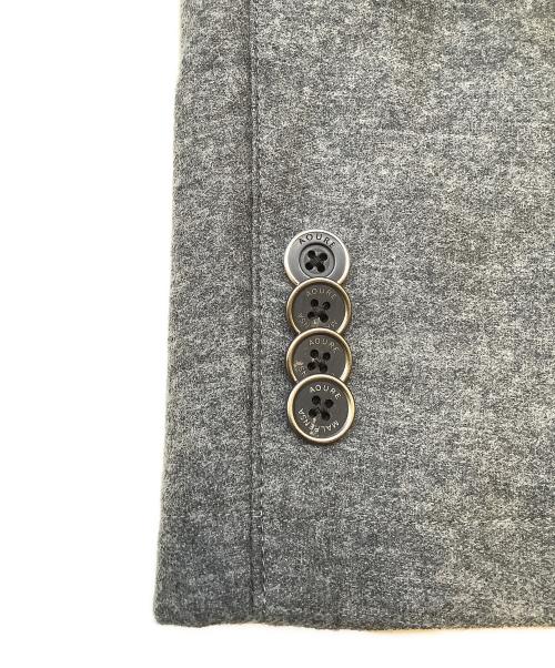 AOURE（アウール）AOURE (アウール)  MALPENSA FIRSTCLASS セットアップジャケット グレー サイズ:Sの古着・服飾アイテム