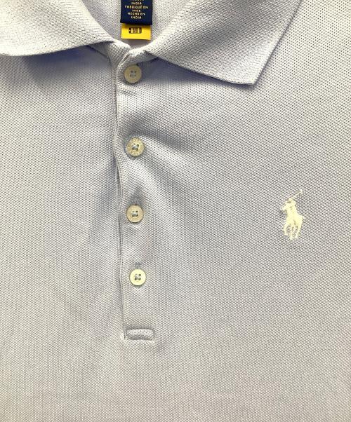 POLO RALPH LAUREN（ポロ・ラルフローレン）POLO RALPH LAUREN (ポロ・ラルフローレン) ショートスリーブ ポロシャツ スカイブルー サイズ:XLの古着・服飾アイテム