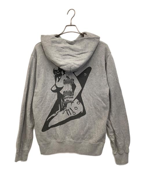 Hysteric Glamour（ヒステリックグラマー）Hysteric Glamour (ヒステリックグラマー) プルオーバーパーカー グレー サイズ:Mの古着・服飾アイテム