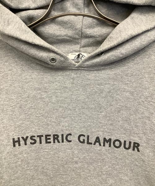 Hysteric Glamour（ヒステリックグラマー）Hysteric Glamour (ヒステリックグラマー) プルオーバーパーカー グレー サイズ:Mの古着・服飾アイテム