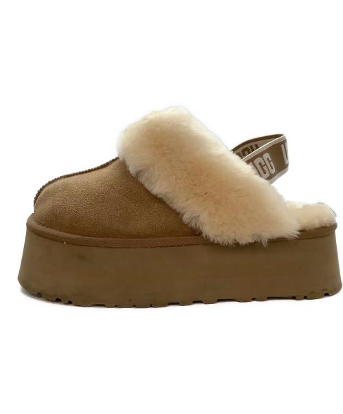 UGG（アグ）UGG (アグ) FUNKETTE ベージュ サイズ:25の古着・服飾アイテム