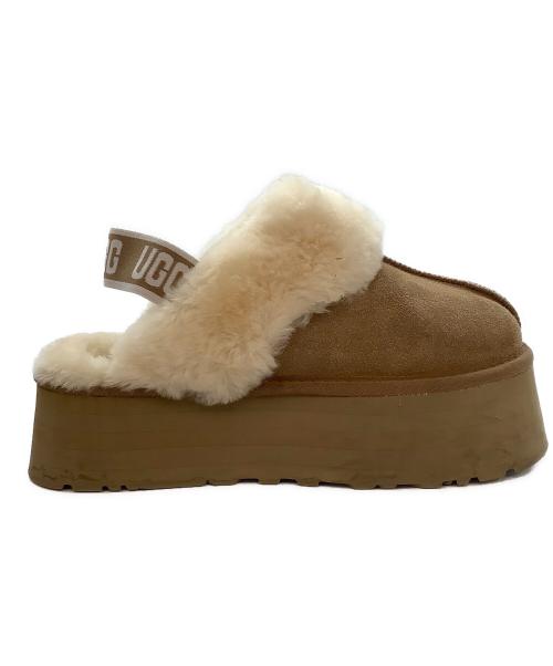 UGG（アグ）UGG (アグ) FUNKETTE ベージュ サイズ:25の古着・服飾アイテム