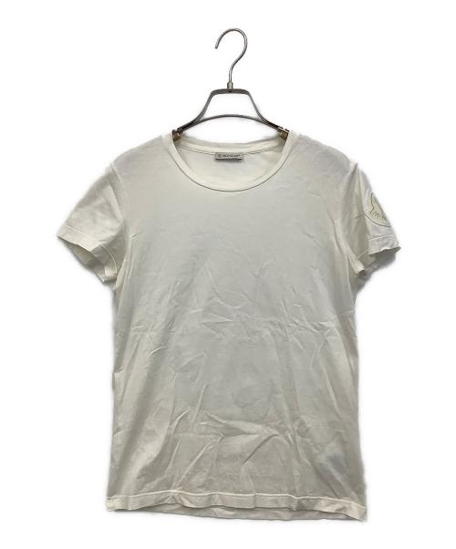 MONCLER（モンクレール）MONCLER (モンクレール) T-SHIRT GIROCOLLO ホワイト サイズ:Sの古着・服飾アイテム