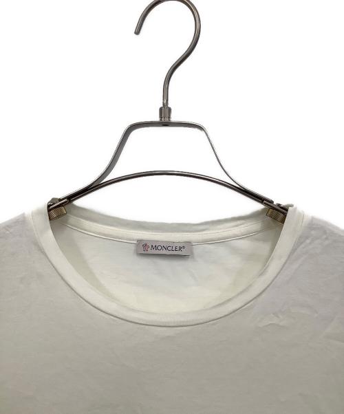 MONCLER（モンクレール）MONCLER (モンクレール) T-SHIRT GIROCOLLO ホワイト サイズ:Sの古着・服飾アイテム