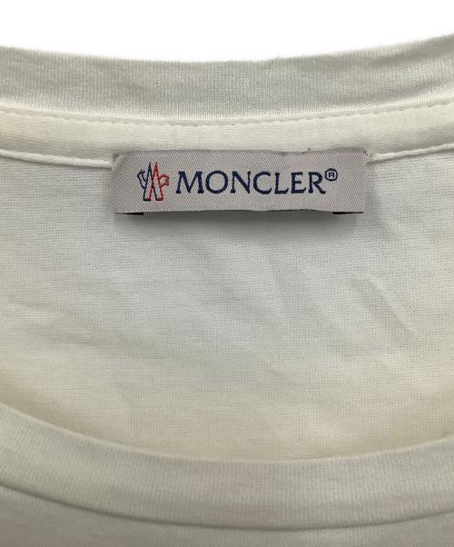 MONCLER（モンクレール）MONCLER (モンクレール) T-SHIRT GIROCOLLO ホワイト サイズ:Sの古着・服飾アイテム