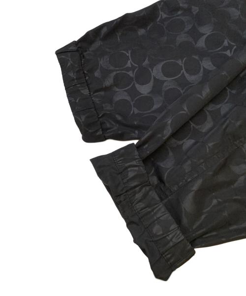 COACH（コーチ）COACH (コーチ) SIGNATURE WINDBREKER ブラック サイズ:Lの古着・服飾アイテム