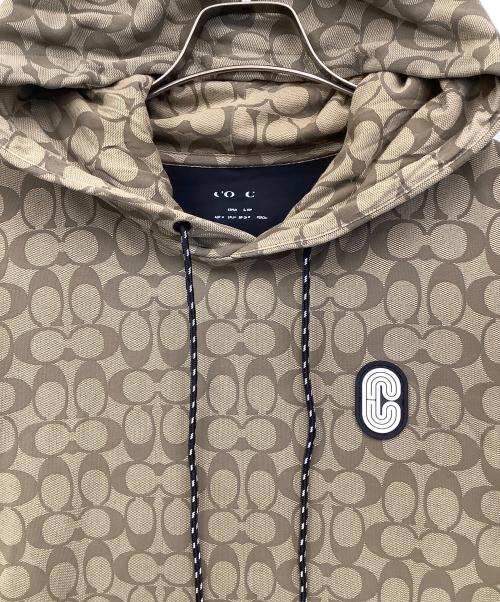 COACH（コーチ）COACH (コーチ) パーカー ブラウン サイズ:Mの古着・服飾アイテム