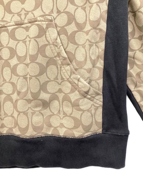 COACH（コーチ）COACH (コーチ) パーカー ブラウン サイズ:Mの古着・服飾アイテム