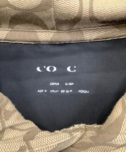 COACH（コーチ）COACH (コーチ) パーカー ブラウン サイズ:Mの古着・服飾アイテム