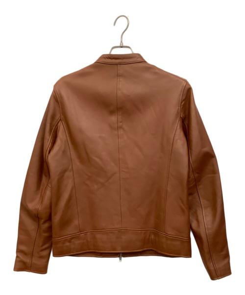 URBAN RESEARCH（アーバンリサーチ）URBAN RESEARCH (アーバンリサーチ) ラムレザージャケット ブラウン サイズ:38の古着・服飾アイテム