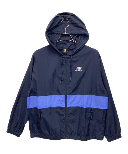 NEW BALANCE（ニューバランス）NEW BALANCE (ニューバランス) NB Athletics Amplified ウーブンジャケット ブルー サイズ:M 未使用品の古着・服飾アイテム