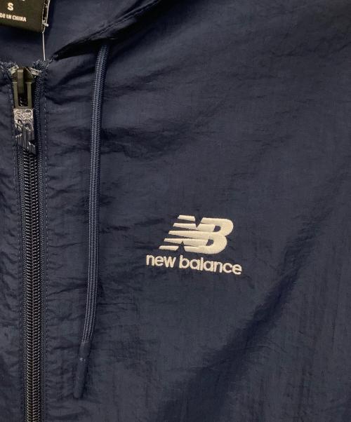 NEW BALANCE（ニューバランス）NEW BALANCE (ニューバランス) NB Athletics Amplified ウーブンジャケット ブルー サイズ:M 未使用品の古着・服飾アイテム