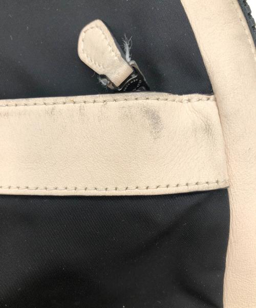 COACH（コーチ）COACH (コーチ) チャールズ ナイロン ボティバッグ ベージュ×ブラックの古着・服飾アイテム