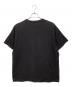 BURBERRY (バーバリー) HARRISTONロゴプリント クルーネック半袖Tシャツ ブラック サイズ:SP：30000円