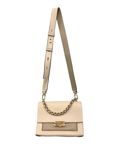 MICHAEL KORS（マイケルコース）MICHAEL KORS (マイケルコース) ショルダーバッグ アイボリーの古着・服飾アイテム