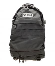 X-GIRL（エックスガール）の古着「ADVENTURE BACKPACK」｜ブラック