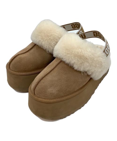 UGG（アグ）UGG (アグ) Funkette ブラウン サイズ:25の古着・服飾アイテム