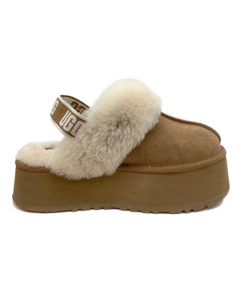 UGG（アグ）UGG (アグ) Funkette ブラウン サイズ:25の古着・服飾アイテム