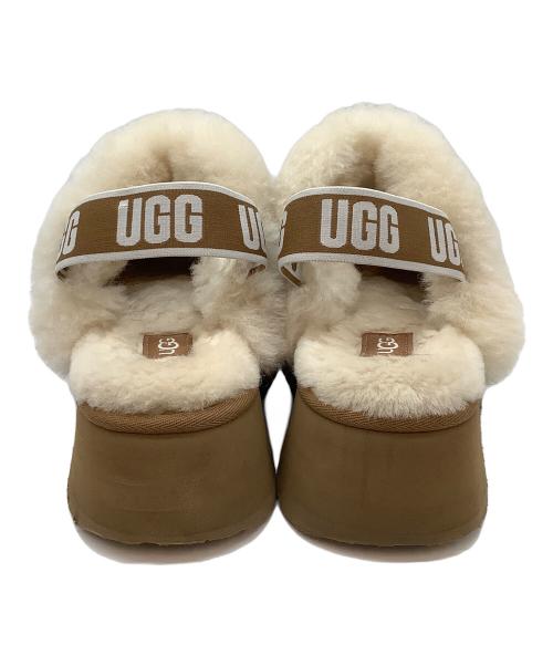 UGG（アグ）UGG (アグ) Funkette ブラウン サイズ:25の古着・服飾アイテム