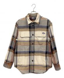 DIESEL（ディーゼル）の古着「チェックブルゾン」｜マルチカラー