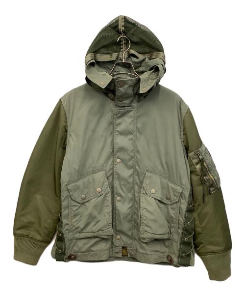 DIESEL（ディーゼル）DIESEL (ディーゼル) W-DUFF JACKET グリーン サイズ:Sの古着・服飾アイテム