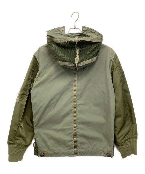 DIESEL（ディーゼル）DIESEL (ディーゼル) W-DUFF JACKET グリーン サイズ:Sの古着・服飾アイテム