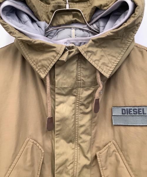 DIESEL（ディーゼル）DIESEL (ディーゼル) W-MILES JACKE ベージュ サイズ:Sの古着・服飾アイテム