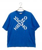 KENZOケンゾー）の古着「KENZO Sport オーバーサイズ Tシャツ」｜ブルー