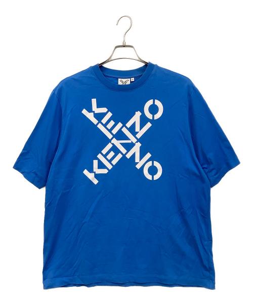 KENZO（ケンゾー）KENZO (ケンゾー) KENZO Sport オーバーサイズ Tシャツ ブルー サイズ:Mの古着・服飾アイテム