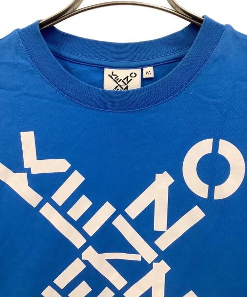 KENZO（ケンゾー）KENZO (ケンゾー) KENZO Sport オーバーサイズ Tシャツ ブルー サイズ:Mの古着・服飾アイテム