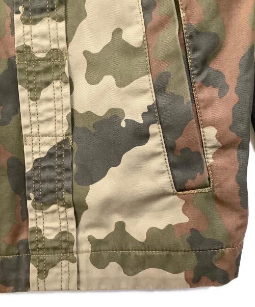 DIESEL（ディーゼル）DIESEL (ディーゼル) ミリタリージャケット グリーン サイズ:Mの古着・服飾アイテム