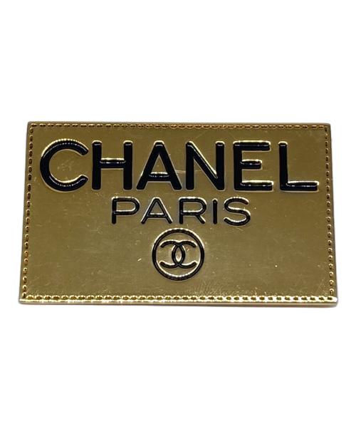 CHANEL（シャネル）CHANEL (シャネル) ココマークロゴプレート ゴールドの古着・服飾アイテム