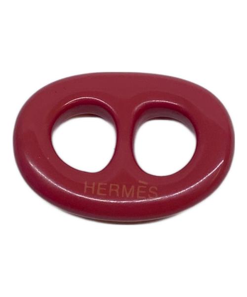 HERMES（エルメス）HERMES (エルメス) スカーフリング ピンクの古着・服飾アイテム