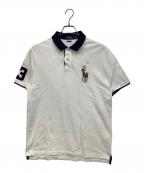 POLO RALPH LAURENポロ・ラルフローレン）の古着「ポロシャツ」｜ホワイト