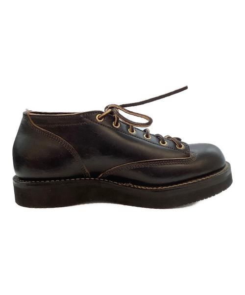 VIBERG（ヴァイバー）VIBERG (ヴァイバー) LACE TO TOE OXFORD245 ブラック サイズ:8の古着・服飾アイテム